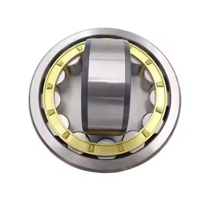 NU2220E Cylindrical Roller Bearing 100*180*46mm Oil Lubrication Speed 3800